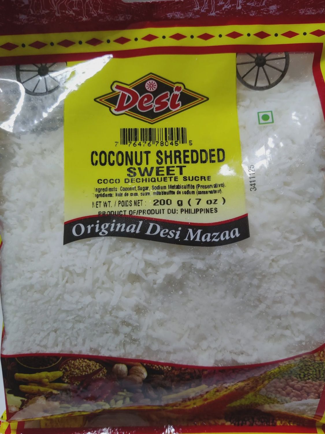 Desi - Coconut Shredded Rainbow 200g