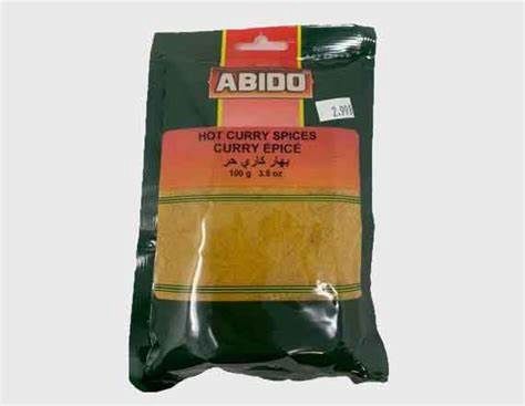 Abido - Hot Curry Spices 100g