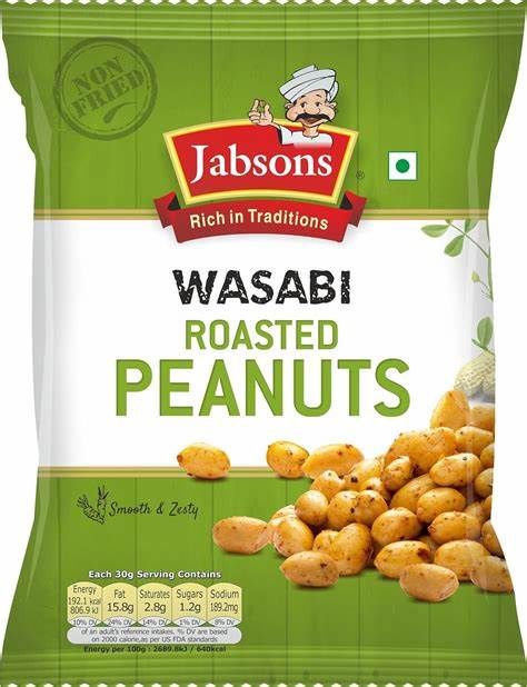 Jabsons - Peanut Wasabi 140g