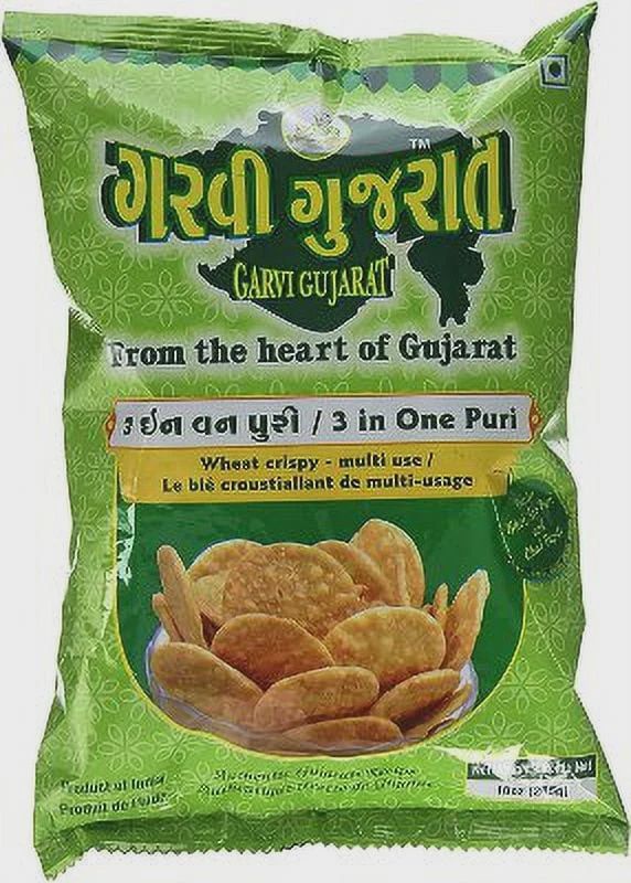 Garvi Gujarat - 3 In One Puri 737g