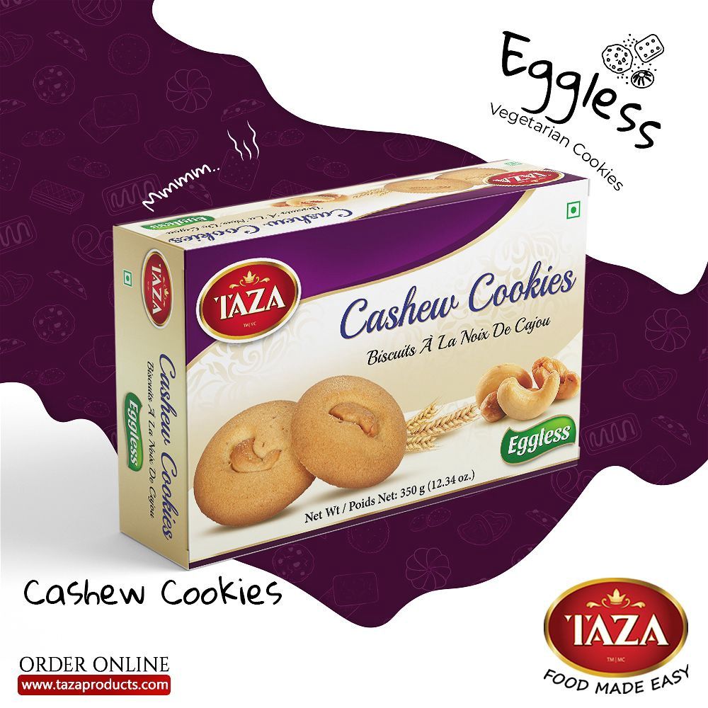 Taza - Cashew Cookies Eggless 350g