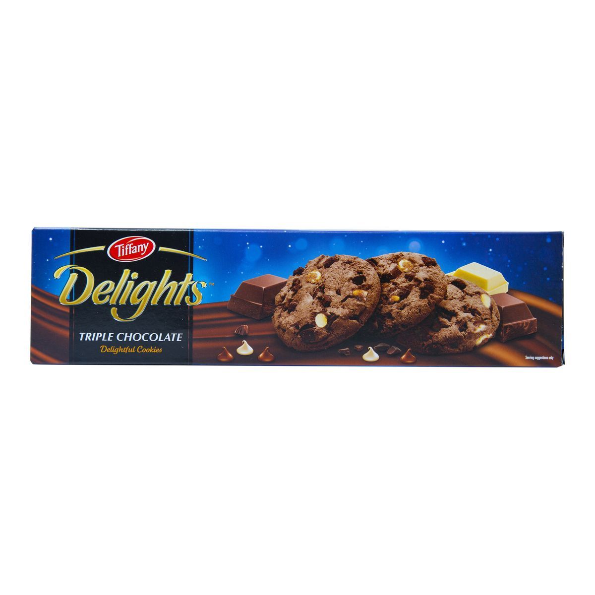 Tiffany - Delights Triple Chocolate Cookies 90g