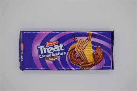 Britannia - Treat Creme Wafers Choco 150g