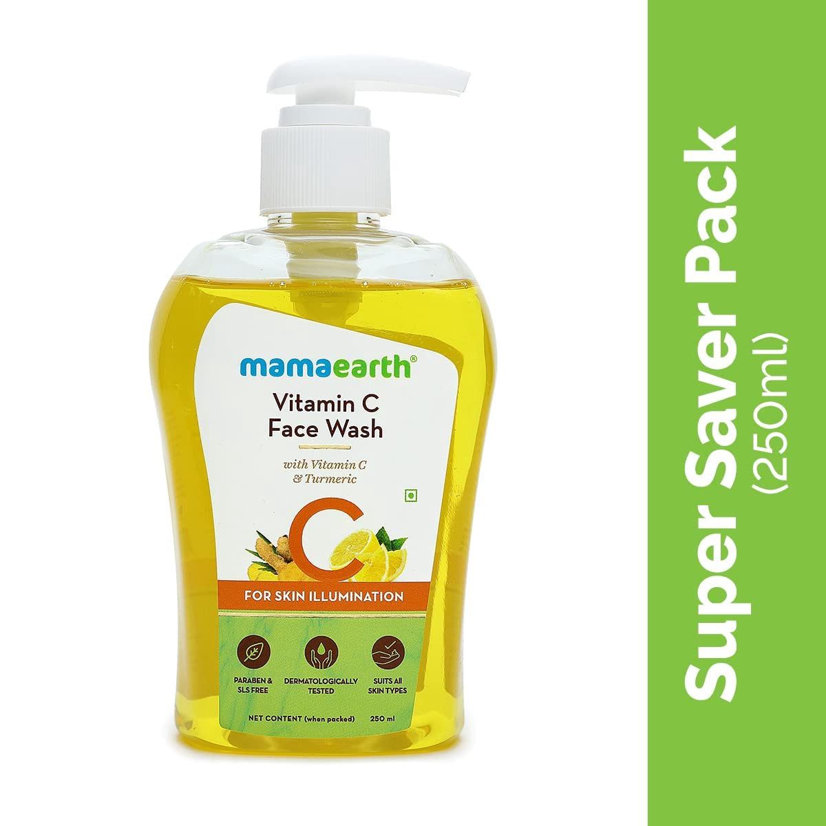 Mamaearth - Face Wash Vitamin C 250ml