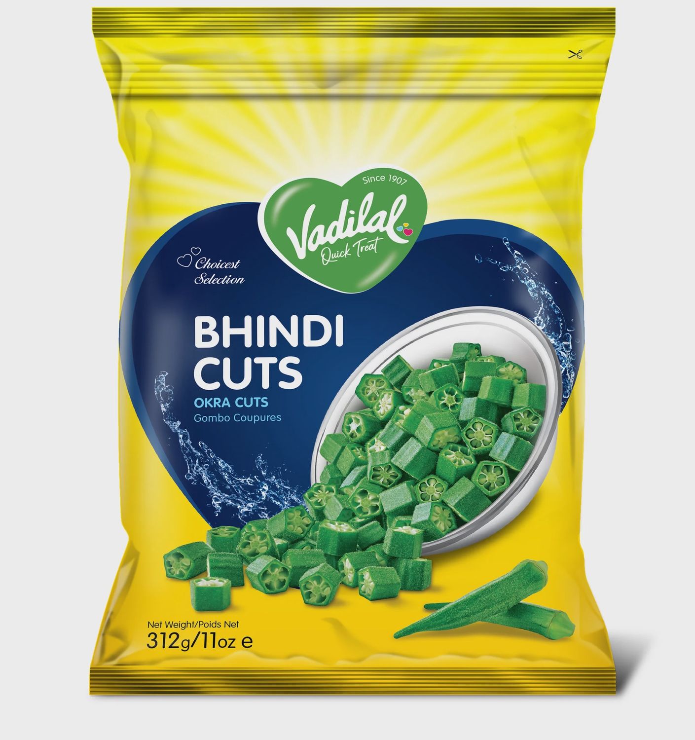 Vadilal Frozen - Bhindi Cut 312g