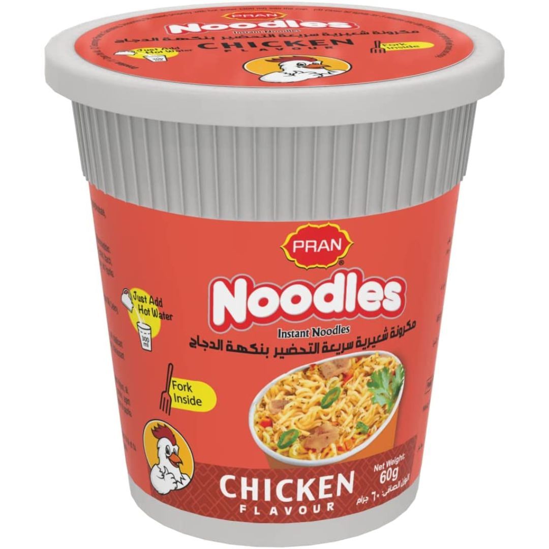 Pran - Noodles Cup Chicken Flavor 64g