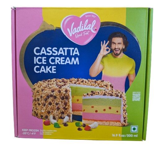 Vadilal Frozen - Cassatta Cake 500ml
