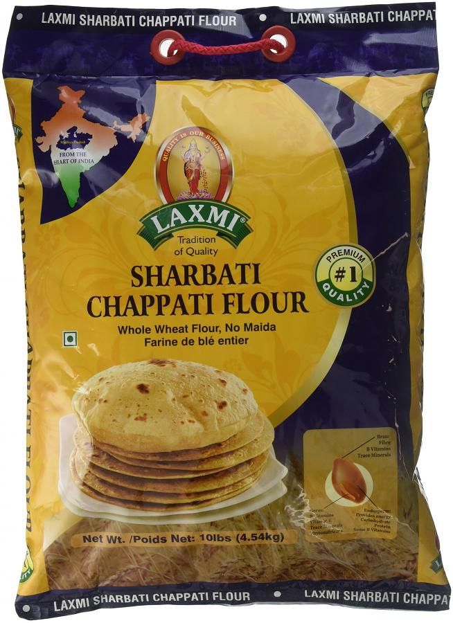 Laxmi - Sharbati Chappati Flour (NON GMO) 10lb