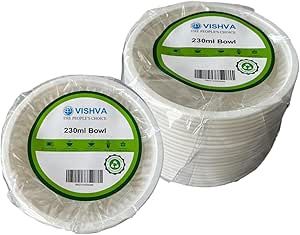 Vishwa - Biodegradable Bowl (20pcs) 8Oz