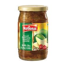 National - Kasundi Peeled Mango Pickle 320g