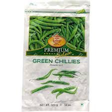 Deep Frozen - Green Chilli 340g
