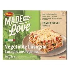 Shan Frozen - Vegetable Lasagna 800g