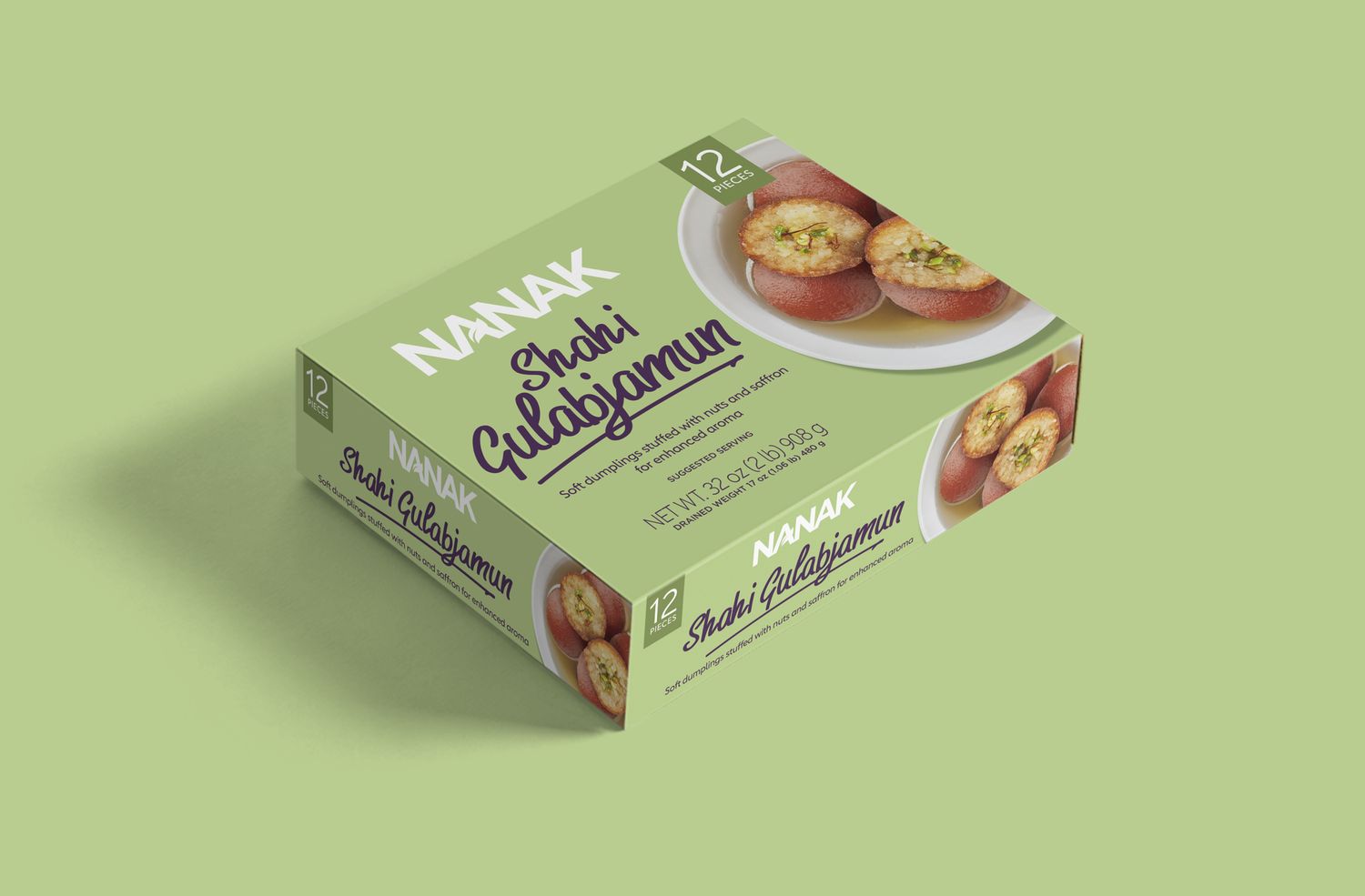 Nanak Frozen - Shahi Gulab Jamun 908g