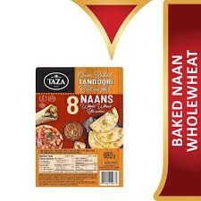 Taza - Whole Wheat Naan 680g