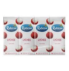 Rubicon -  Litchi pack of 4 * 200ml