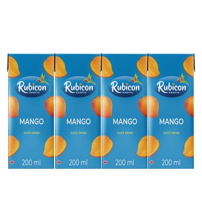 Rubicon - Mango Pack of 4 * 200ml