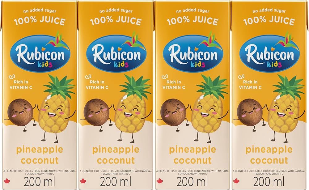 Rubicon - Pineapple Coconut Pack of 4 * 200ml