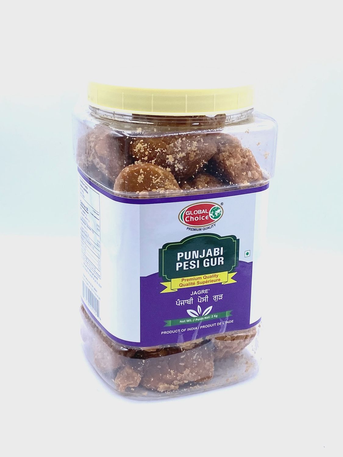 Global Choice - Punjabi Pesi Gur 2kg