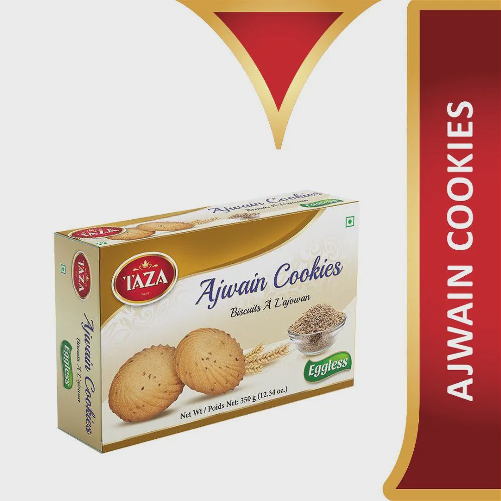 Taza - Ajwain Cookies Eggless 350g