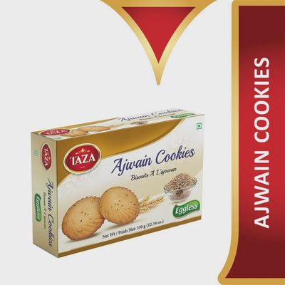 Taza - Ajwain Cookies Eggless 350g