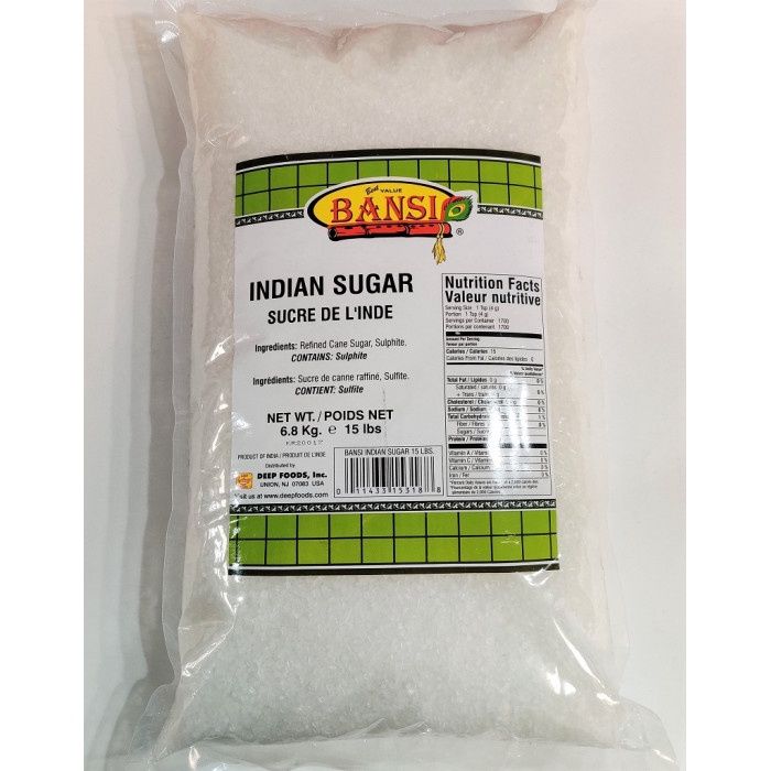 Bansi - White Sugar 15lb