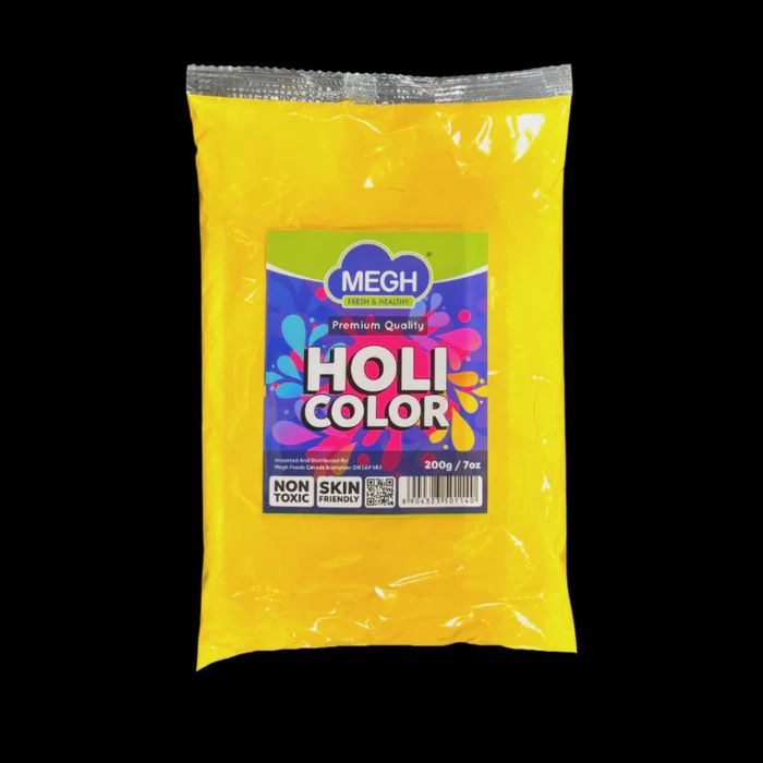 Megh - Yellow Holi Colour