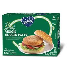 Vadilal Frozen - Veggie Burger Patty 360g