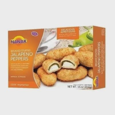 Nanak Frozen - Jalapeno Peppers Cream Cheese 454g