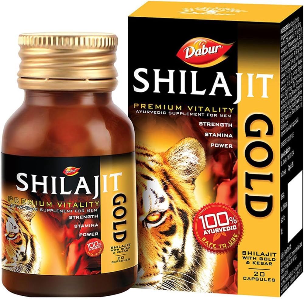 Dabur - Shilajit Gold &amp; Kesar Capsule 20Tab