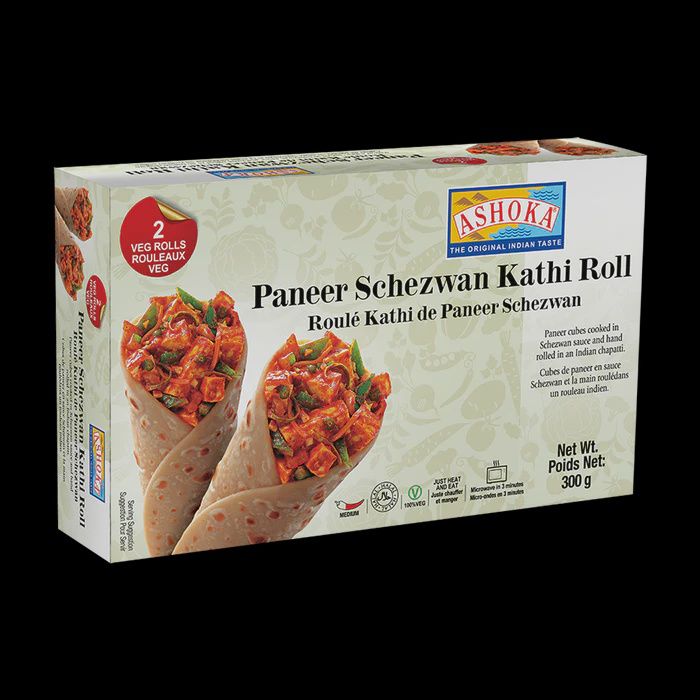Ashoka Frozen - Kathi Roll Paneer Schezwan 300g