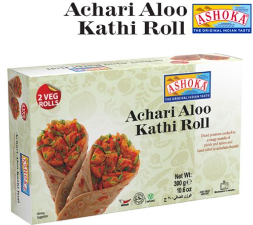 Ashoka Frozen - Kathi Roll Achari Aloo 300g