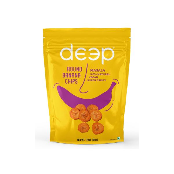 Deep - Round Banana Chips Masala 340g