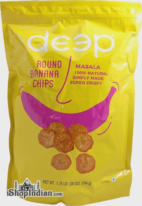 Deep - Round Banana Chips Masala 794g
