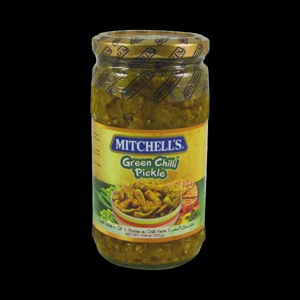 Mitchell&#39;s - Green Chilli Pickle 1kg