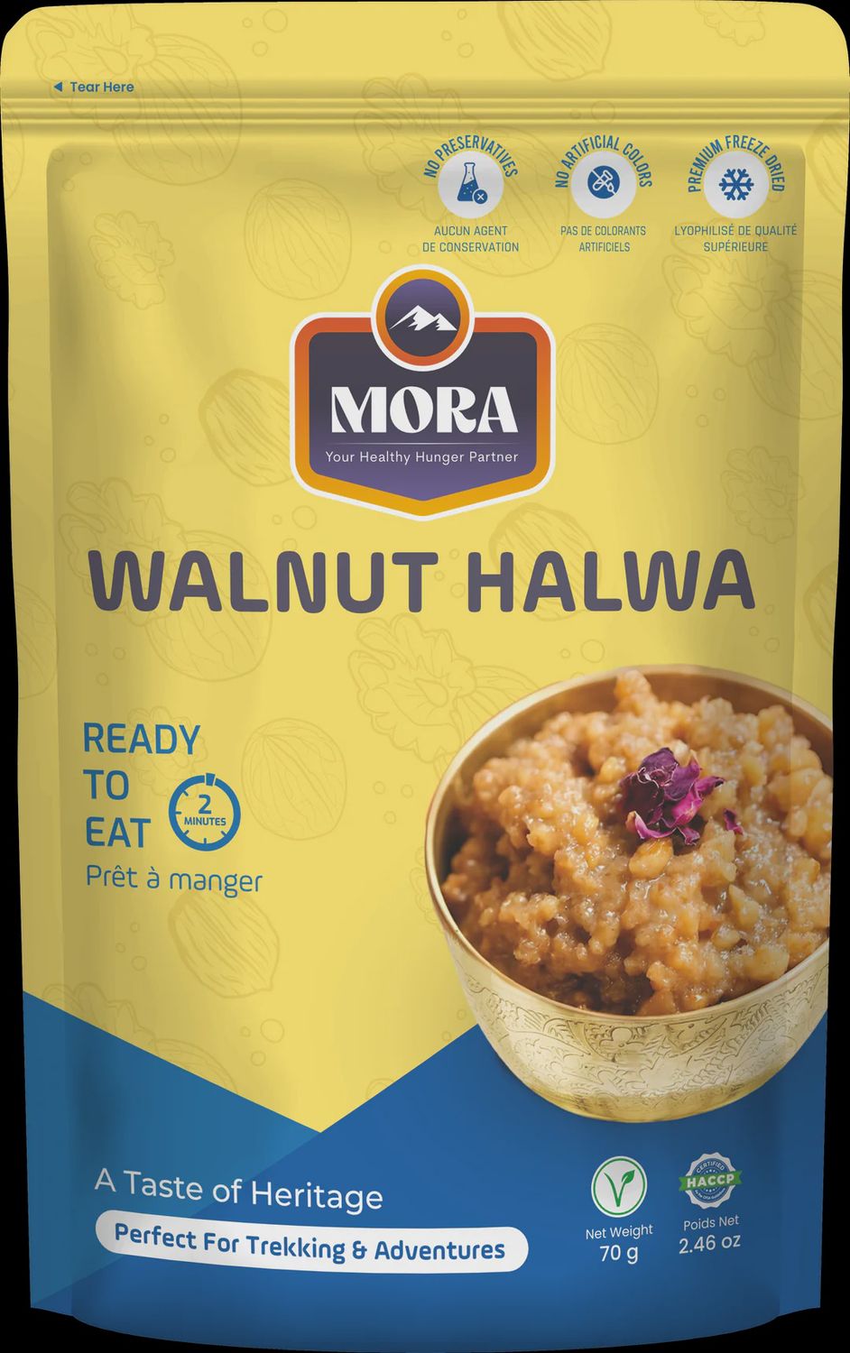 Mora - Akhrot Halwa RTE 80g