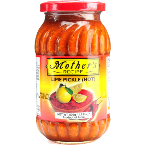 Mother&#39;s - Lime Pickle(Hot) 500g