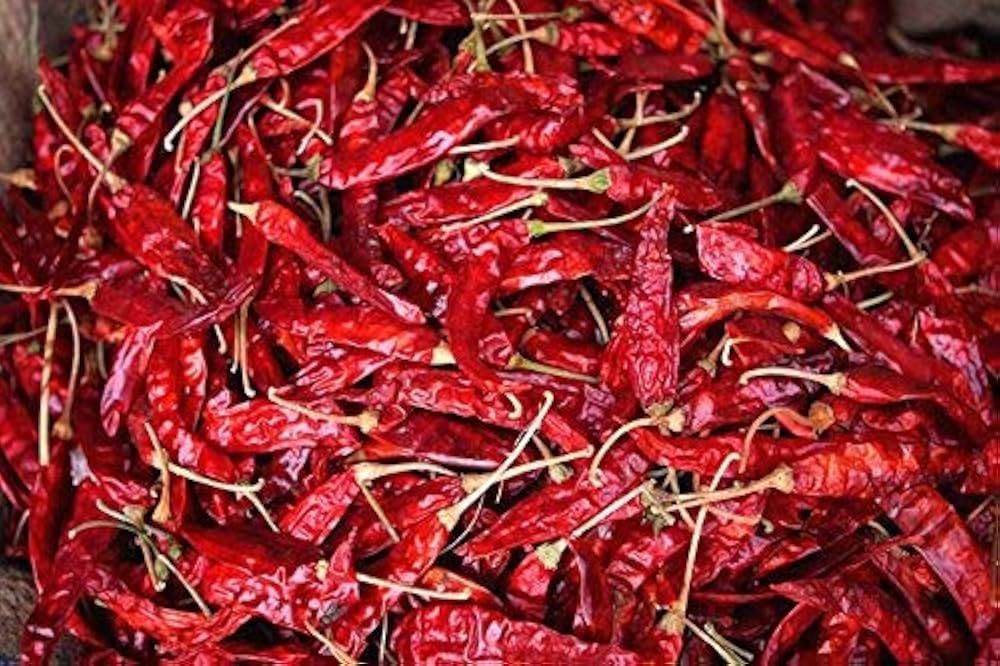 Global Choice - Red Chilli Whole with Stem 200g