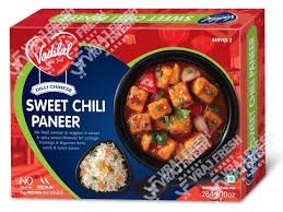 Vadilal Frozen RTE - Sweet Chilli Paneer 284g