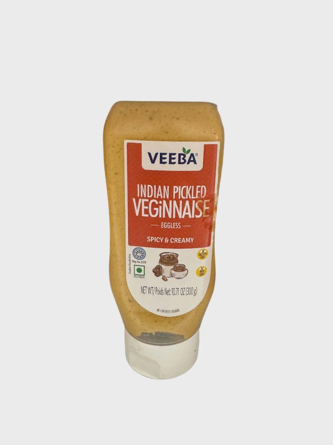 Veeba - Indian Pickled Veginnaise Eggless 300g