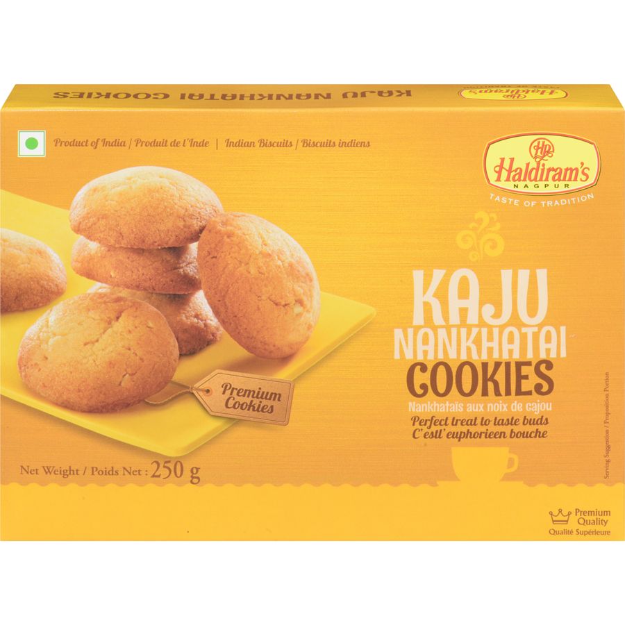 Haldiram&#39;s - Kaju Nankhatai Cookies 250g