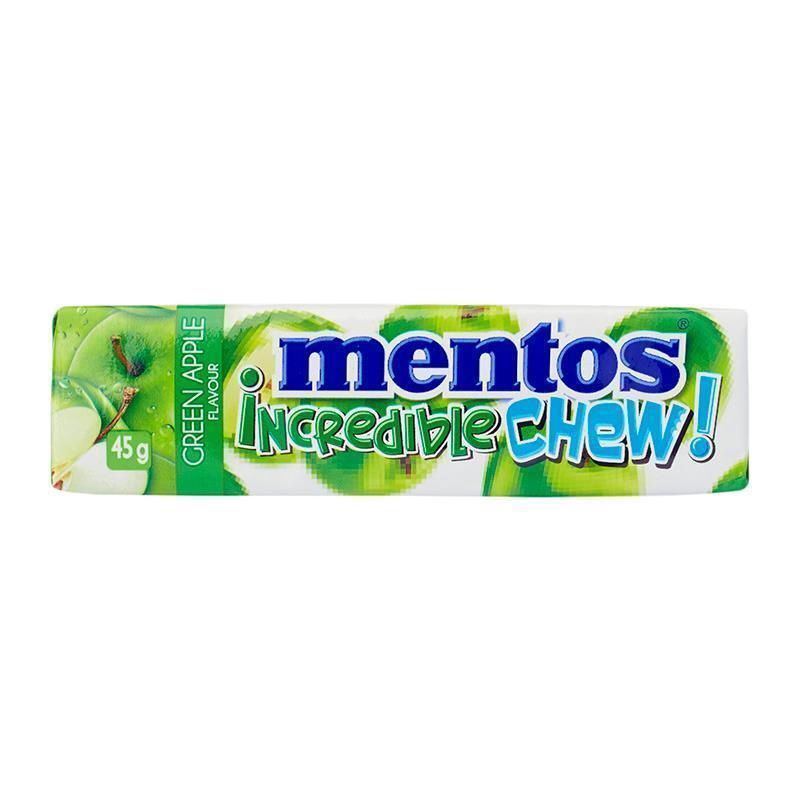 Mentos - Incredibly Chewy Green Apple 45g
