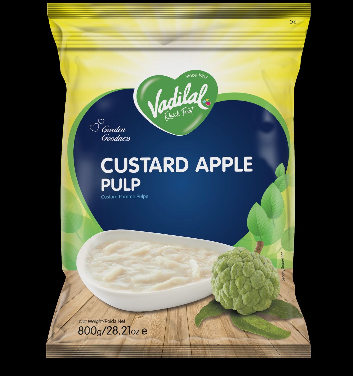 Vadilal - Custard Apple Pulp 800g