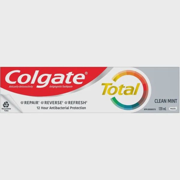 Colgate Toothpaste - Total Clean Mint 120ml