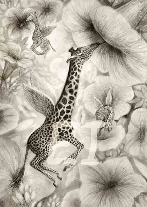 &quot;Flying giraffe&quot;