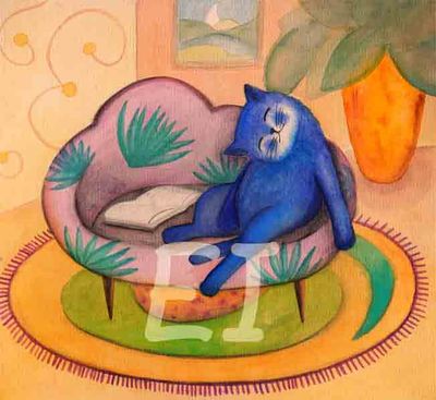 &quot;Bleu cat&quot;