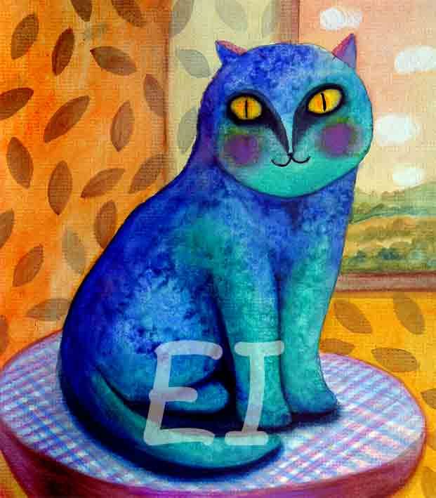 &quot;turquoise cat&quot;