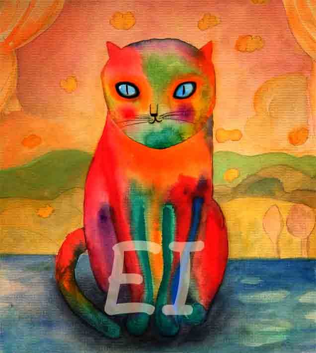 Red cat