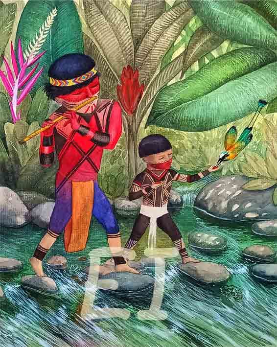 &quot;padre e hijo embera culture&quot;