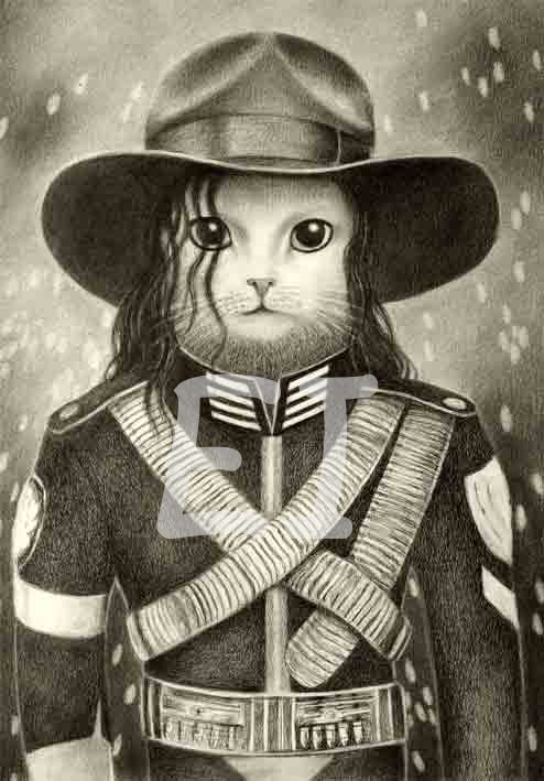 Digital &quot;Michael Cat&quot;