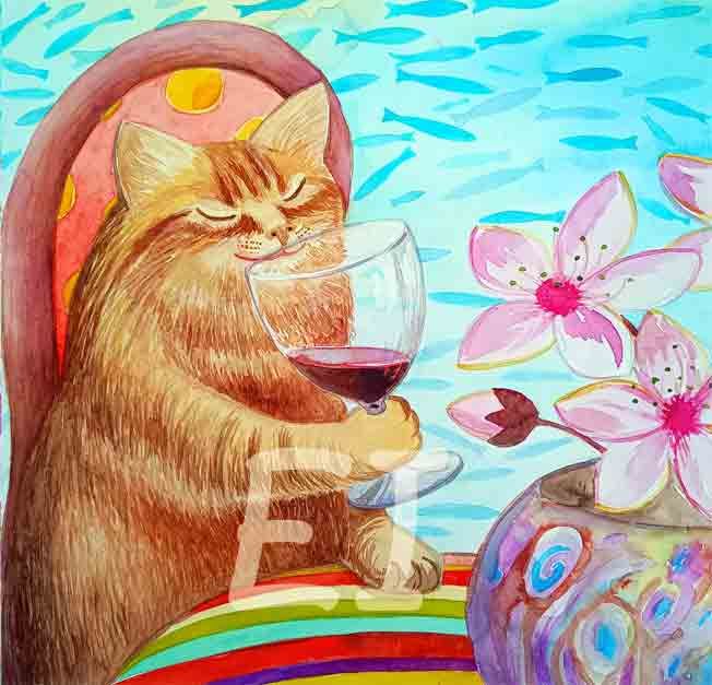 &quot;Cup cat&quot;